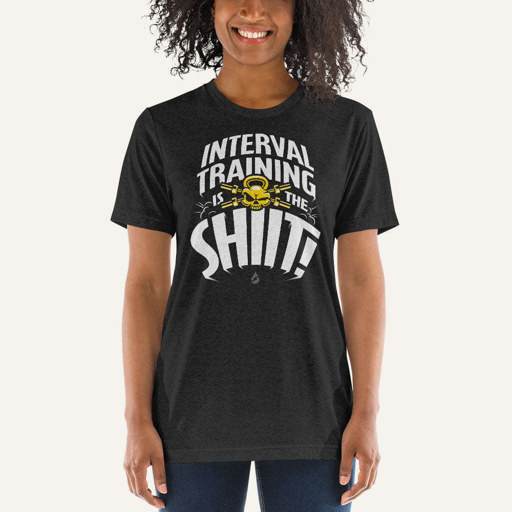 Interval Training Is The SHIIT Men's Triblend T-Shirt
