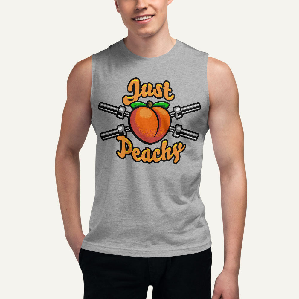 Just Peachy Men’s Muscle Tank
