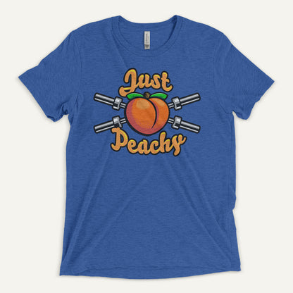 Just Peachy Men’s Triblend T-Shirt