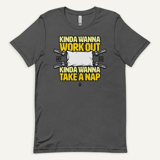 Kinda Wanna Work Out Kinda Wanna Take A Nap Men's Standard T-Shirt