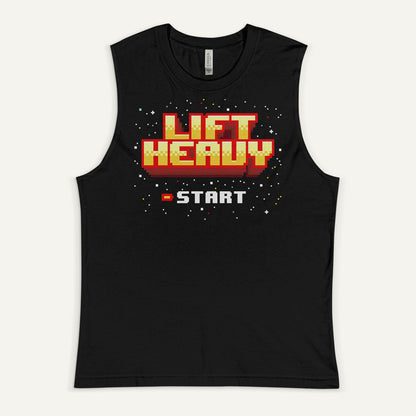 Lift Heavy Men's Muscle Tank — 8-Bit