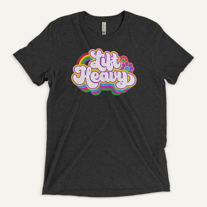 Lift Heavy Men's Triblend T-Shirt — Groovy