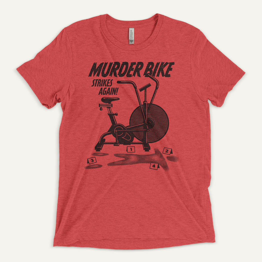 Murder Bike Strikes Again Men’s Triblend T-Shirt