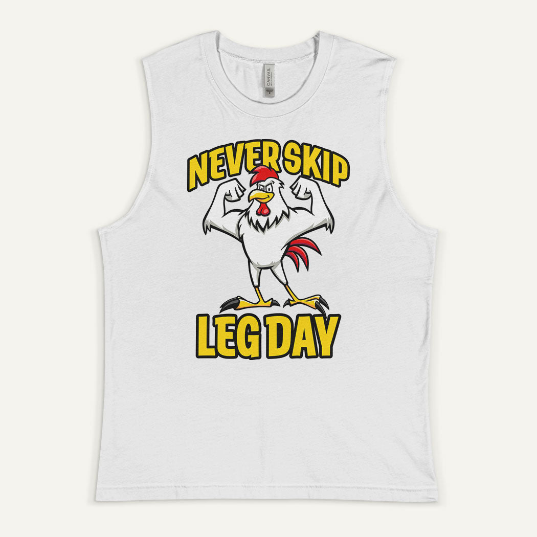 Never Skip Leg Day Men’s Muscle Tank