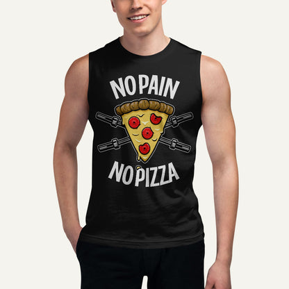 No Pain No Pizza Men's Muscle Tank