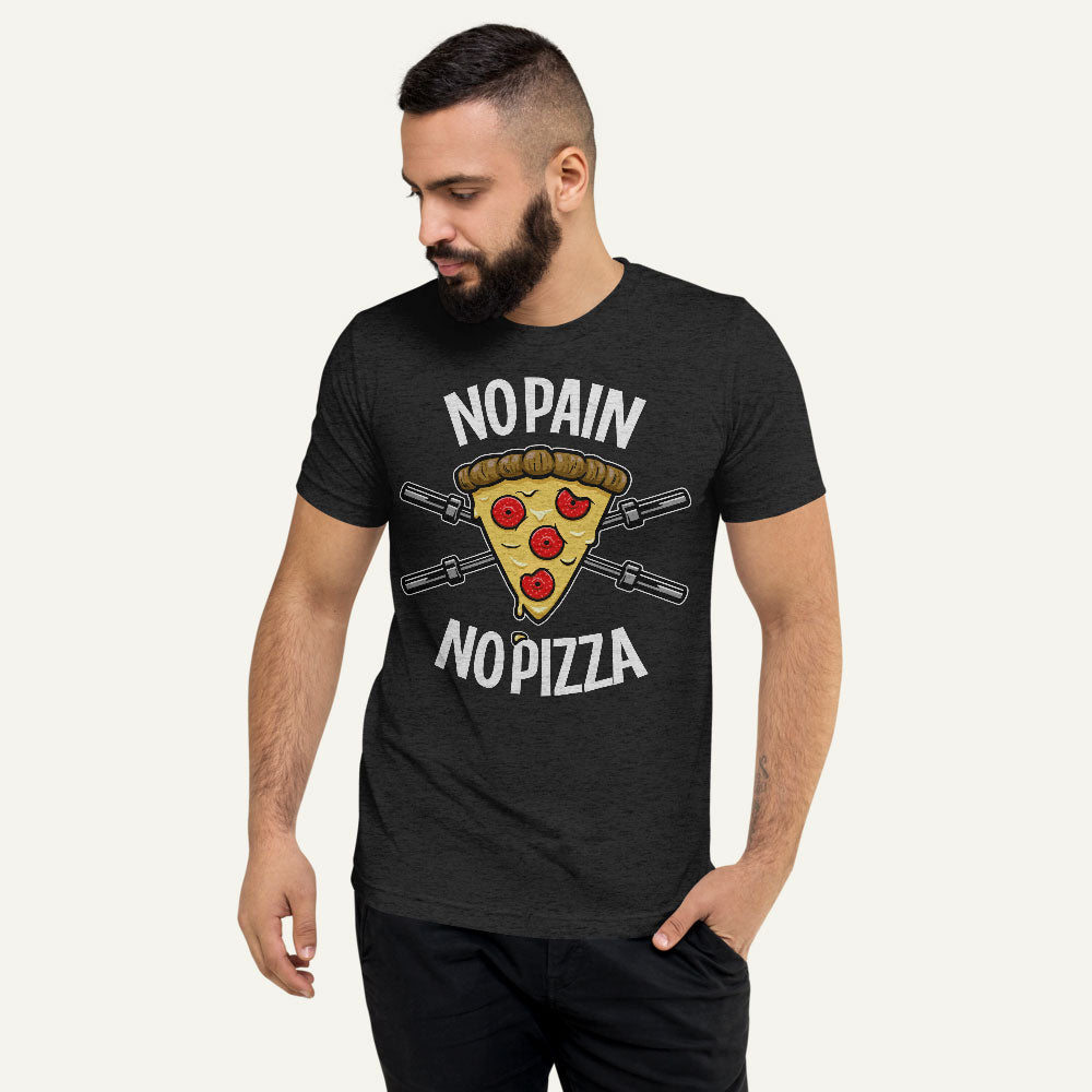 No Pain No Pizza Men's Triblend T-Shirt