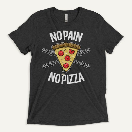 No Pain No Pizza Men's Triblend T-Shirt