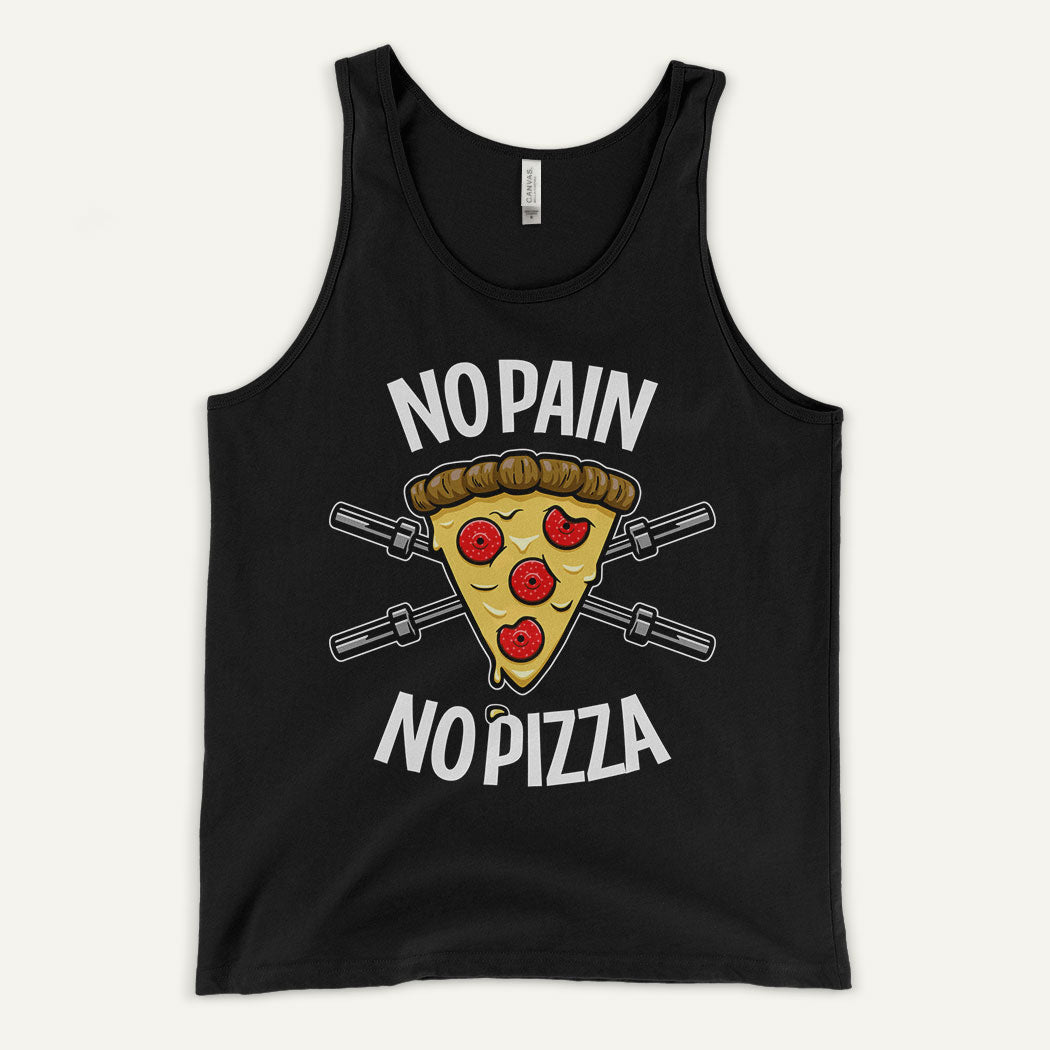 No Pain No Pizza Men's Tank Top