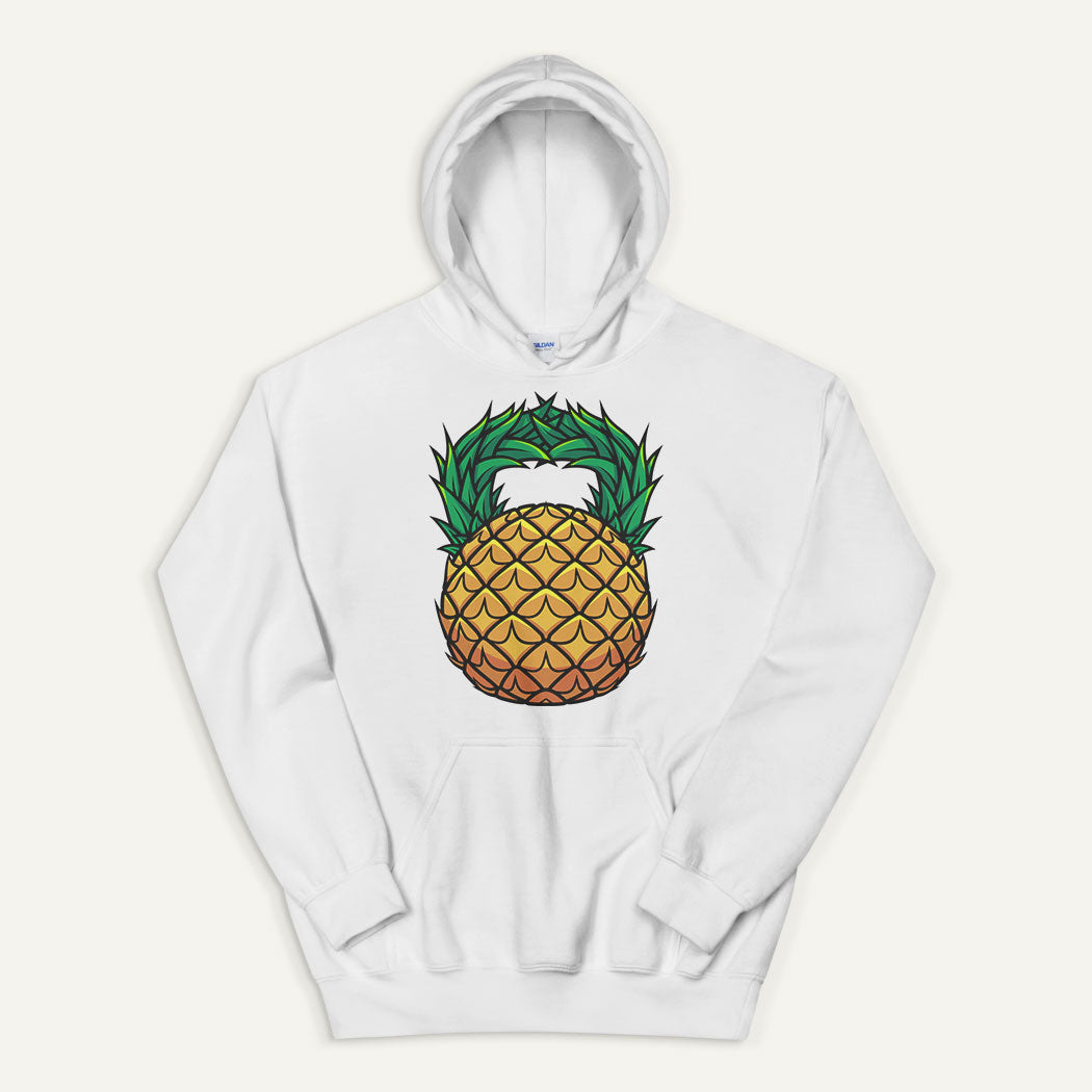 Pineapple Kettlebell Design Pullover Hoodie