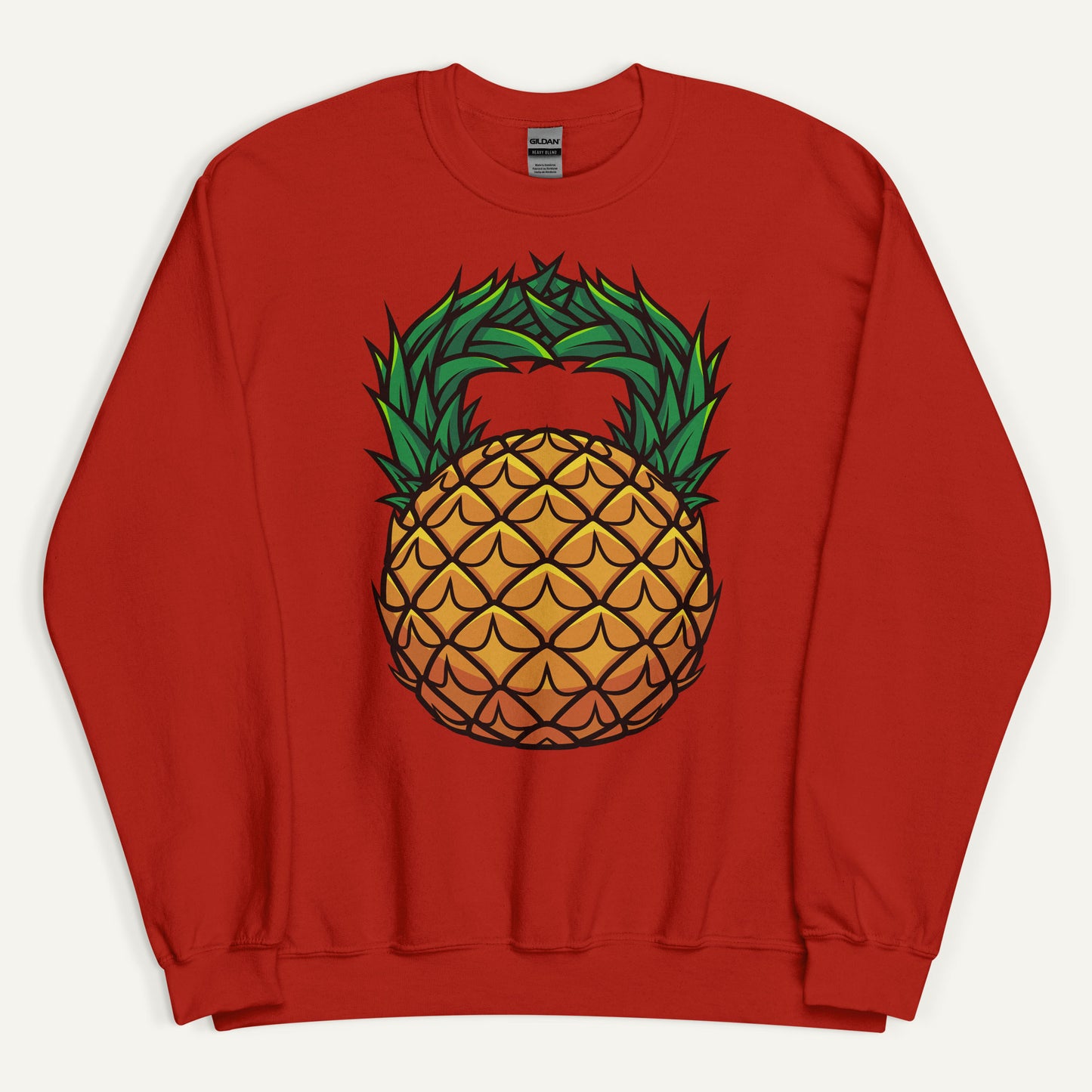 Pineapple Kettlebell Design Sweatshirt