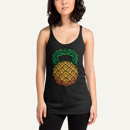 Pineapple Kettlebell Design Women's Tank Top