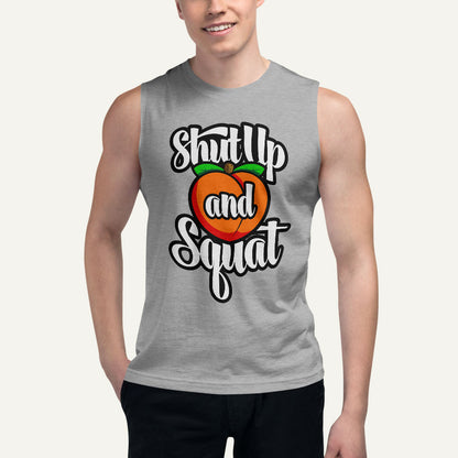 Shut Up And Squat Men's Muscle Tank