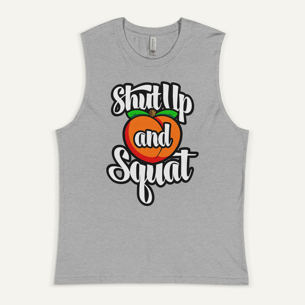 Shut Up And Squat Men's Muscle Tank