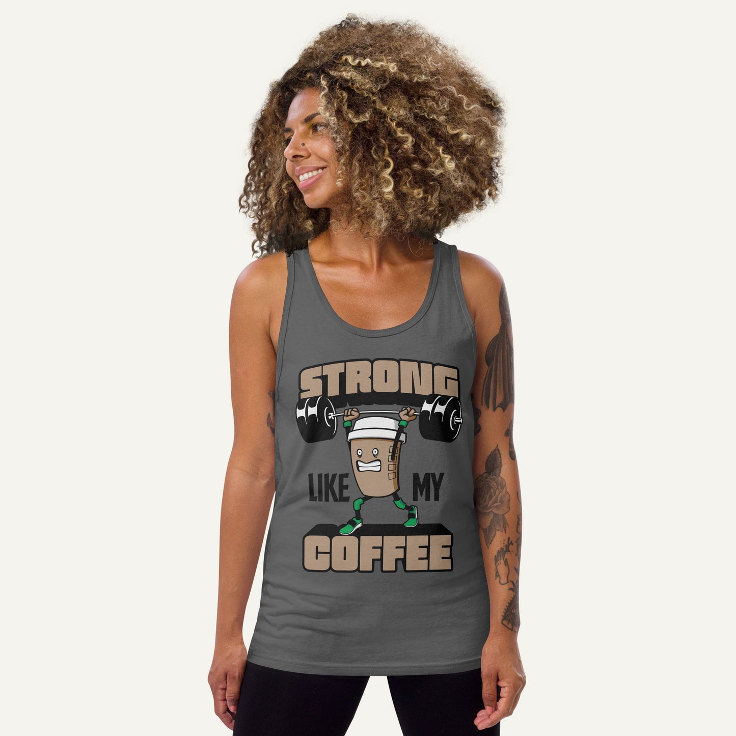 Strong Like My Coffee Men's Tank Top