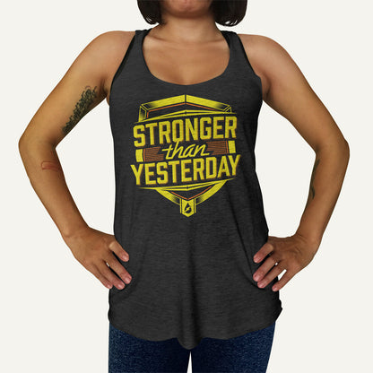 Stronger Than Yesterday Women's Tank Top