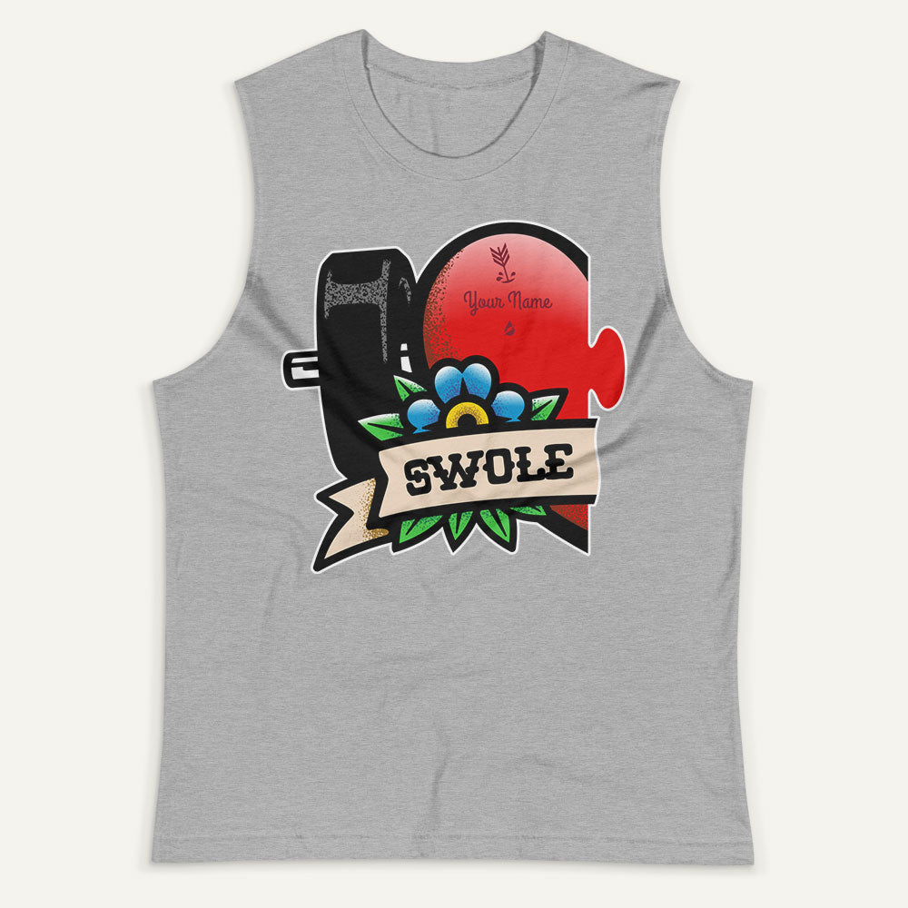 Swole Mates Personalized Men's Muscle Tank (Swole)