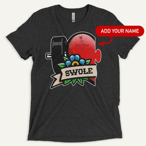Swole Mates Personalized Men's T-Shirt (Swole)
