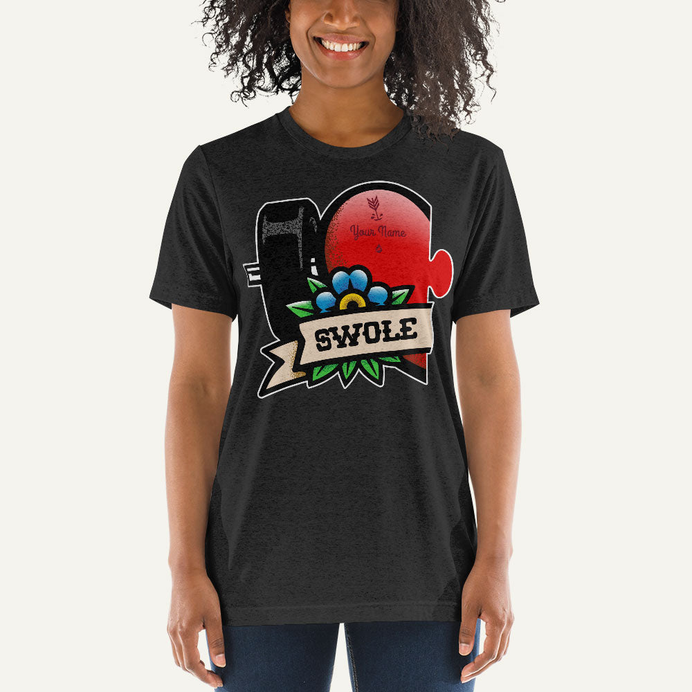 Swole Mates Personalized Men's Triblend T-Shirt (Swole)