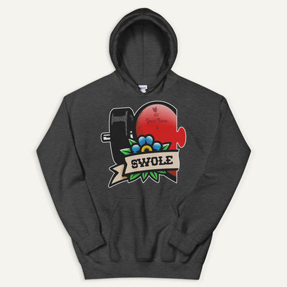 Swole Mates Personalized Pullover Hoodie (Swole)