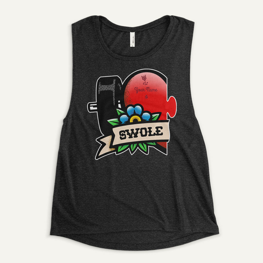 Swole Mates Personalized Women's Muscle Tank (Swole)