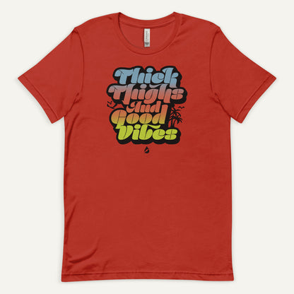 Thick Thighs And Good Vibes Men's Standard T-Shirt