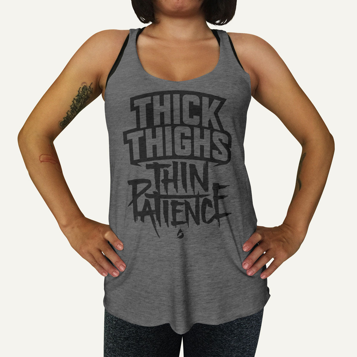 Thick Thighs Thin Patience Women's Tank Top