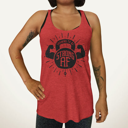 Training To Be Strong AF Women's Tank Top