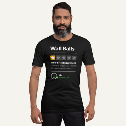 Wall Balls 1 Star Would Not Recommend Men’s Standard T-Shirt