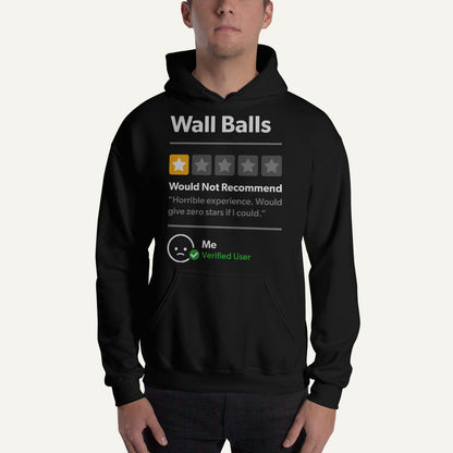 Wall Balls 1 Star Would Not Recommend Pullover Hoodie