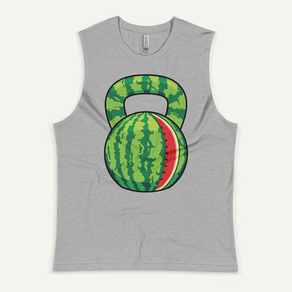 Watermelon Kettlebell Design Men's Muscle Tank