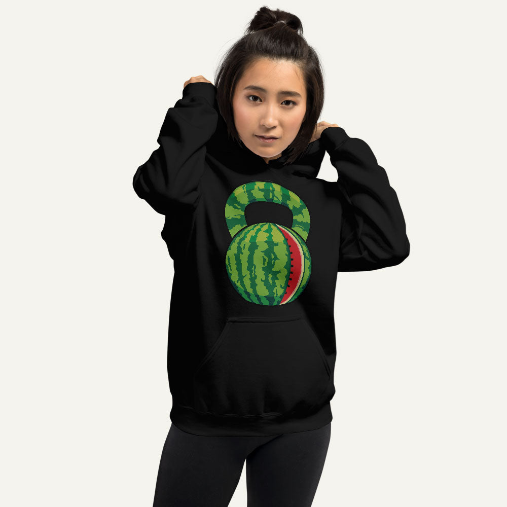 Watermelon Kettlebell Design Pullover Hoodie