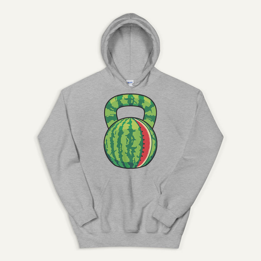 Watermelon Kettlebell Design Pullover Hoodie