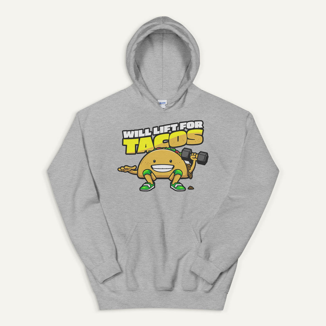 Will Lift For Tacos Pullover Hoodie