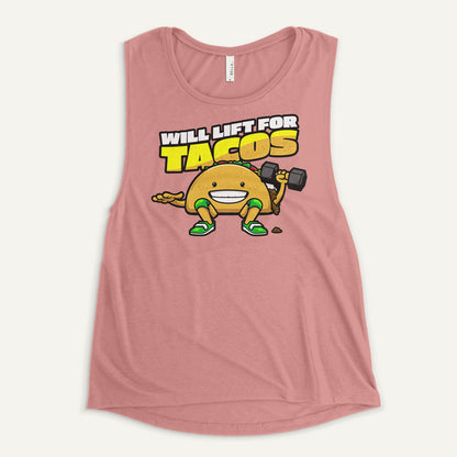Will Lift For Tacos Women's Muscle Tank